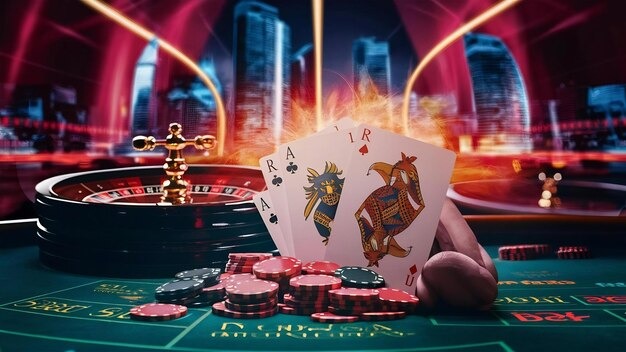 Live dealer studio with multiple camera angles showing blackjack table
